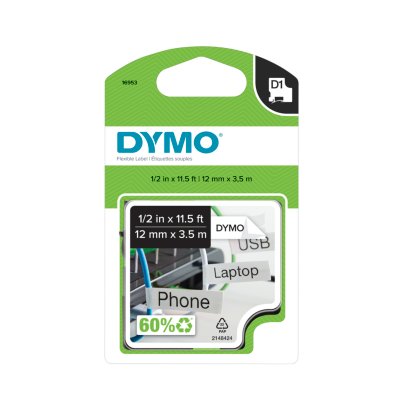 شريط قماش نايلون مرن عالي الأداء من DYMO D1